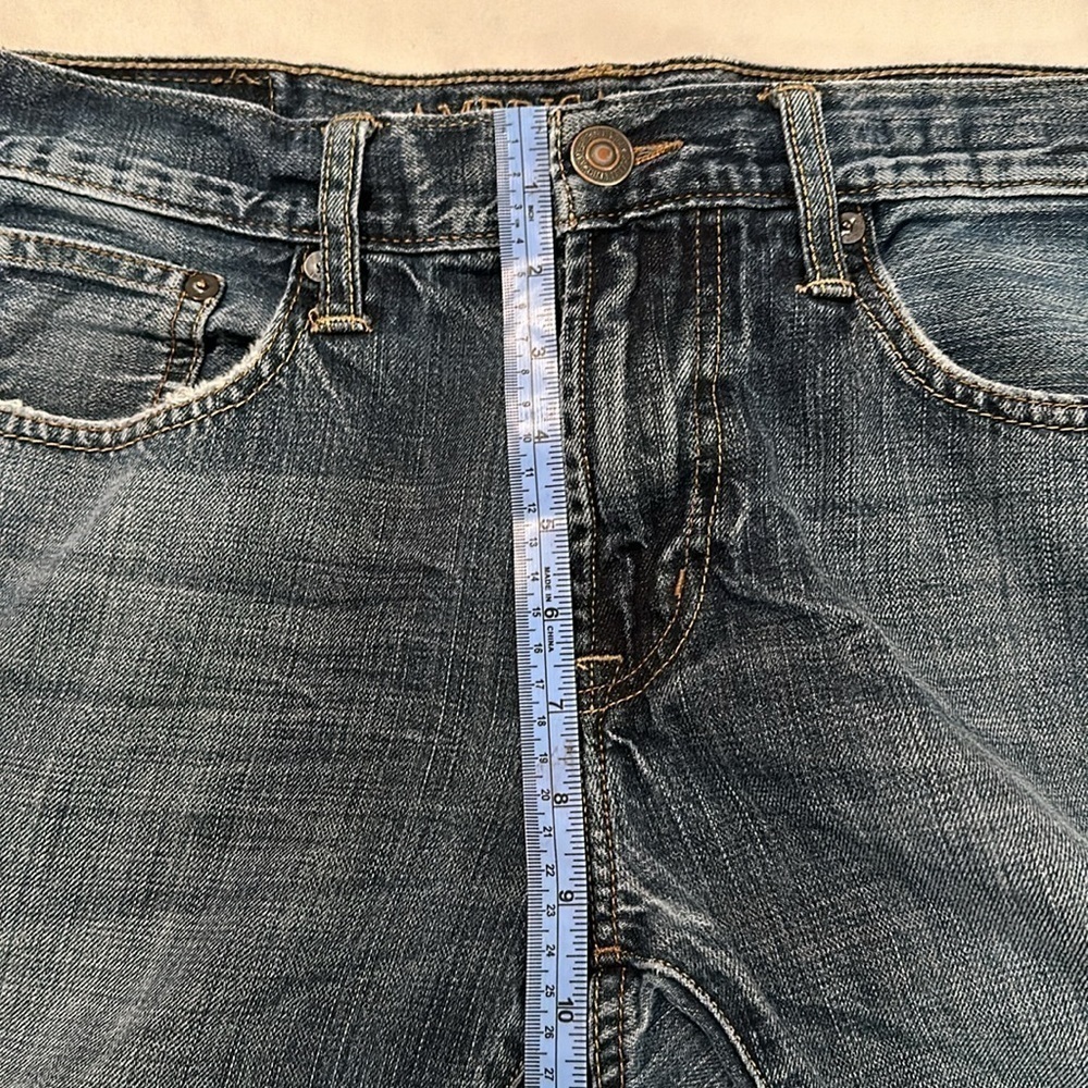 American Eagle Outfitters AEO Slim Straight Jeans 30x32 - Picture 7 of 9